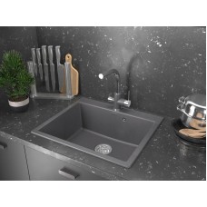 Кухонная мойка Paulmark Kante 60 PM106052-GR Серая