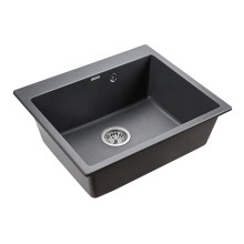 Кухонная мойка Paulmark Kante 60 PM106052-DG Графит