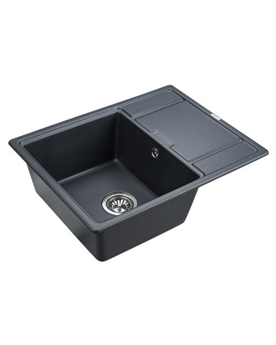 Кухонная мойка Paulmark Weimar 65 PM216550-BLM Черный металлик