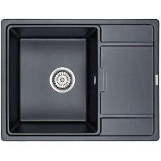 Кухонная мойка Paulmark Weimar 65 PM216550-BLM Черный металлик