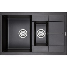 Кухонная мойка Paulmark Feste 77 PM237850-BL Черная