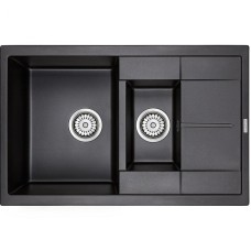Кухонная мойка Paulmark Feste 77 PM237850-BL Черная
