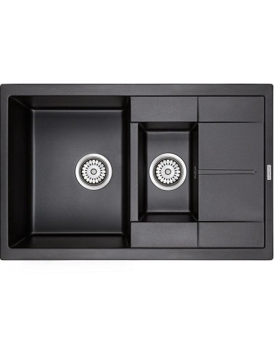 Кухонная мойка Paulmark Feste 77 PM237850-BL Черная