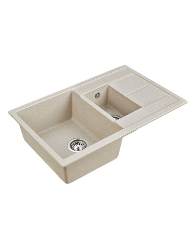 Кухонная мойка Paulmark Feste 77 PM237850-BE Бежевая