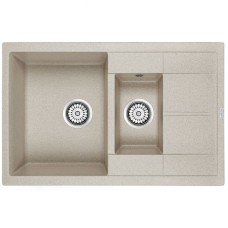 Кухонная мойка Paulmark Feste 77 PM237850-BE Бежевая