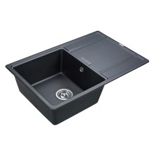 Кухонная мойка Paulmark Flugen 78 PM217850-BLM Черный металлик