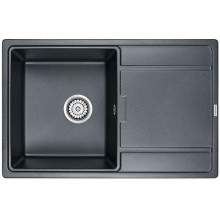 Кухонная мойка Paulmark Flugen 78 PM217850-BLM Черный металлик