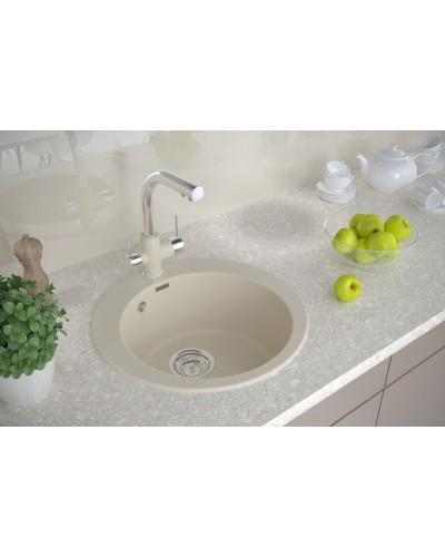 Кухонная мойка Paulmark Gelegen 47 PM404800-WH Белая