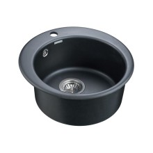 Кухонная мойка Paulmark Gelegen 47 PM404800-BLM Черный металлик