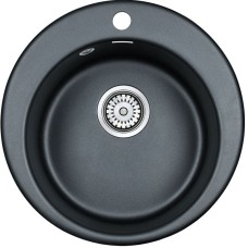 Кухонная мойка Paulmark Gelegen 47 PM404800-BLM Черный металлик
