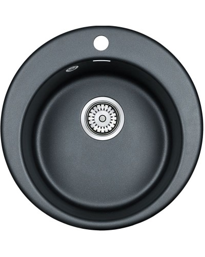 Кухонная мойка Paulmark Gelegen 47 PM404800-BLM Черный металлик