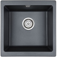 Кухонная мойка Paulmark Brilon 45 PM104546-BLM Черный металлик