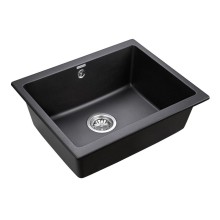 Кухонная мойка Paulmark Gera 55 PM205546-BL Черная