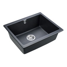 Кухонная мойка Paulmark Gera 55 PM205546-BLM Черный металлик