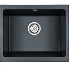 Кухонная мойка Paulmark Gera 55 PM205546-BLM Черный металлик