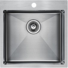 Кухонная мойка Paulmark Velten 51 PM905151-BS Брашированная сталь
