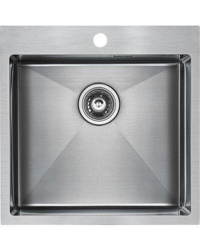 Кухонная мойка Paulmark Velten 51 PM905151-BS Брашированная сталь