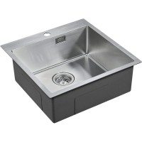 Кухонная мойка Paulmark Velten 51 PM905151-BS Брашированная сталь