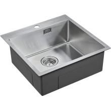 Кухонная мойка Paulmark Velten 51 PM905151-BS Брашированная сталь