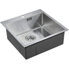 Кухонная мойка Paulmark Velten 51 PM905151-BS Брашированная сталь