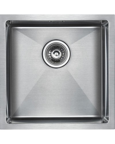 Кухонная мойка Paulmark Aller 44 PM904444-BS Брашированная сталь