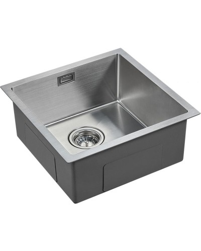 Кухонная мойка Paulmark Aller 44 PM904444-BS Брашированная сталь