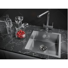 Кухонная мойка Paulmark Aller 44 PM904444-BS Брашированная сталь