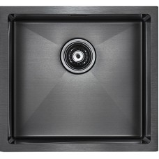 Кухонная мойка Paulmark Weser 48 PM804844-GM Вороненая сталь