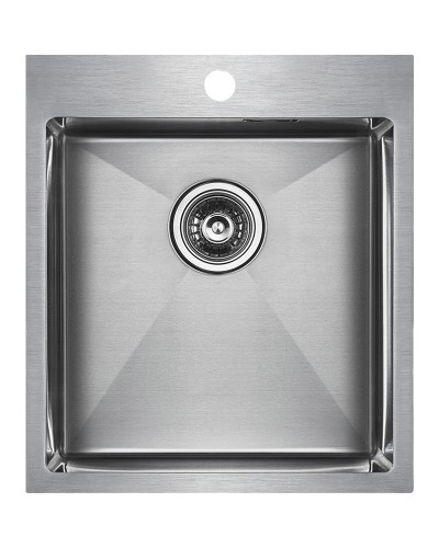 Кухонная мойка Paulmark Neckar 45 PM804551-BS Брашированная сталь