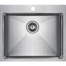 Кухонная мойка Paulmark Isar 59 PM805951-BS Брашированная сталь