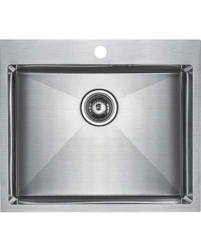 Кухонная мойка Paulmark Isar 59 PM805951-BS Брашированная сталь