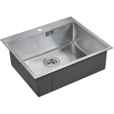 Кухонная мойка Paulmark Isar 59 PM805951-BS Брашированная сталь