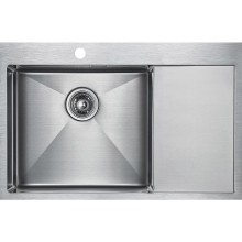 Кухонная мойка Paulmark Elde 78 PM807851-BSL Брашированная сталь