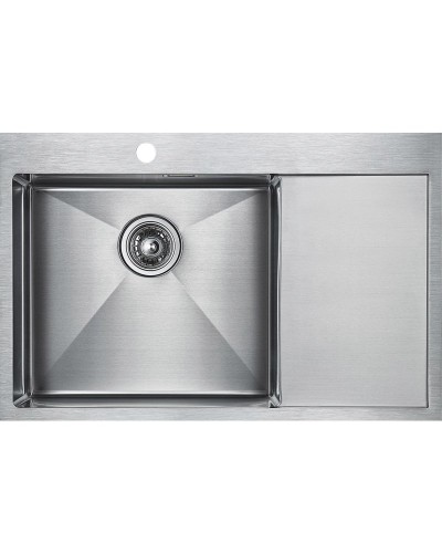 Кухонная мойка Paulmark Elde 78 PM807851-BSL Брашированная сталь