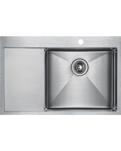 Кухонная мойка Paulmark Elde 78 PM807851-BSR Брашированная сталь