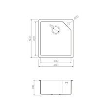 Кухонная мойка красная медь Omoikiri Sinano