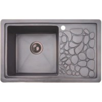 Кухонная мойка натуральная медь Omoikiri Takatsu