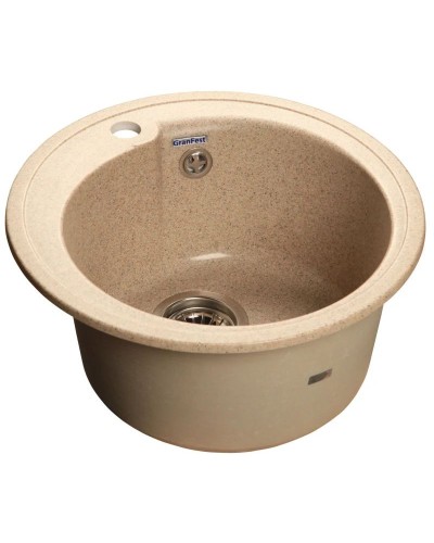 Кухонная мойка песочный GranFest Rondo GF-R450