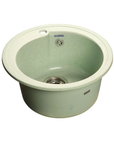 Кухонная мойка салатовый GranFest Rondo GF-R450