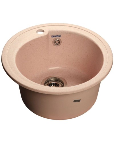 Кухонная мойка светло-розовый GranFest Rondo GF-R450