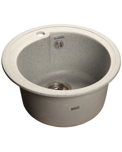 Кухонная мойка серый GranFest Rondo GF-R450