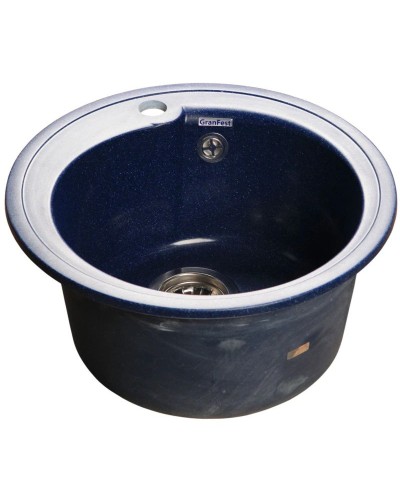 Кухонная мойка синий GranFest Rondo GF-R450