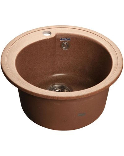 Кухонная мойка терракот GranFest Rondo GF-R450