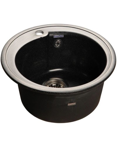 Кухонная мойка черный GranFest Rondo GF-R450