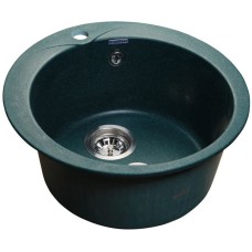 Кухонная мойка зеленый GranFest Rondo GF-R480