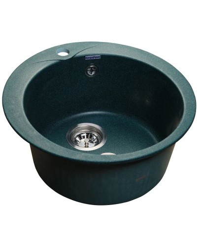 Кухонная мойка зеленый GranFest Rondo GF-R480