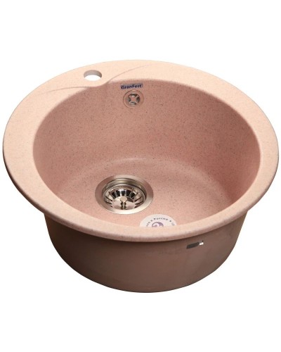 Кухонная мойка розовый GranFest Rondo GF-R480