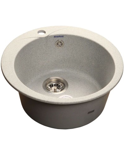 Кухонная мойка серый GranFest Rondo GF-R480