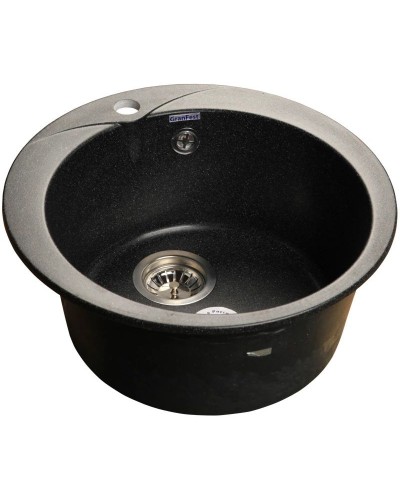 Кухонная мойка черный GranFest Rondo GF-R480