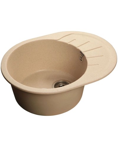 Кухонная мойка бежевый GranFest Rondo GF-R580L